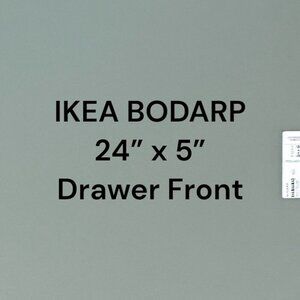 IKEA BODARP Gray-Green 24" x 5" Drawer Front